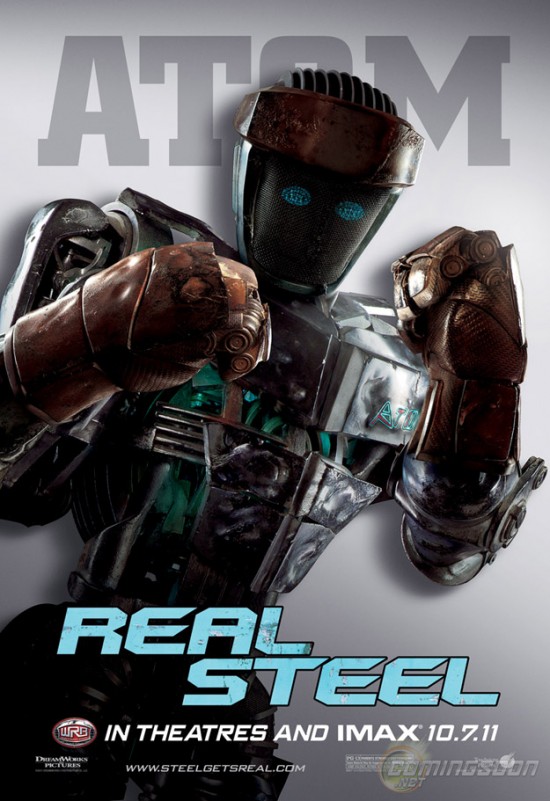 REAL STEEL - ATOM VS. TWIN CITIES - Gigantes de aço - Luta da Liga 