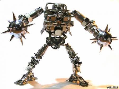 real steel six shooter robot