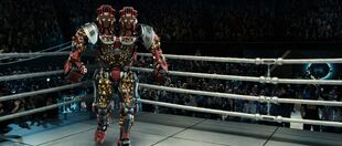 REAL STEEL - ATOM VS. TWIN CITIES - Gigantes de aço - Luta da Liga 