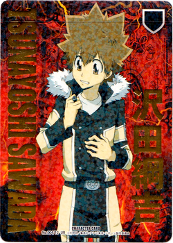 Katekyo Hitman Reborn !Ganma card Japanese Anime Very Rare F/S