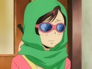 Haru's disguise.