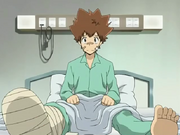 Tsuna en el hospital