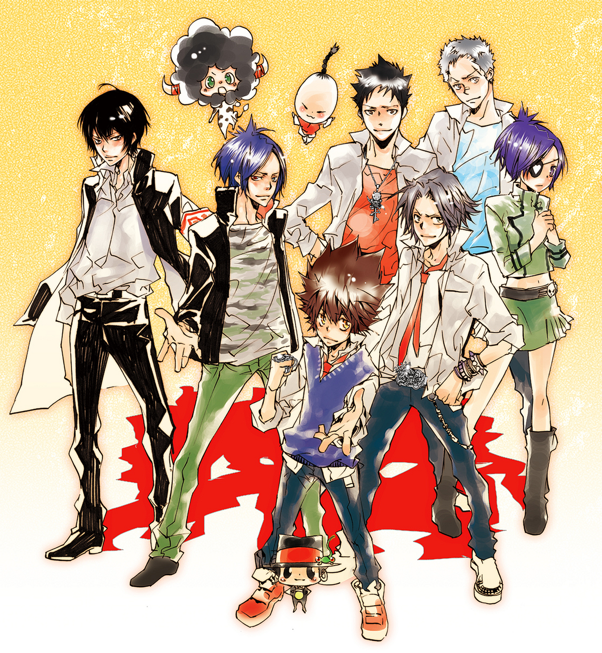 39 Awesome hitman reborn cast images