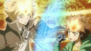 Giotto Appears Before Tsuna