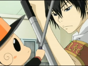 Hibari and Reborn