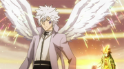 Tsuna Appears Behind Byakuran