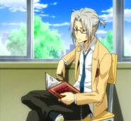 Gokudera leyendo KHR