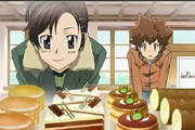 Haru y Tsuna en la pastelería