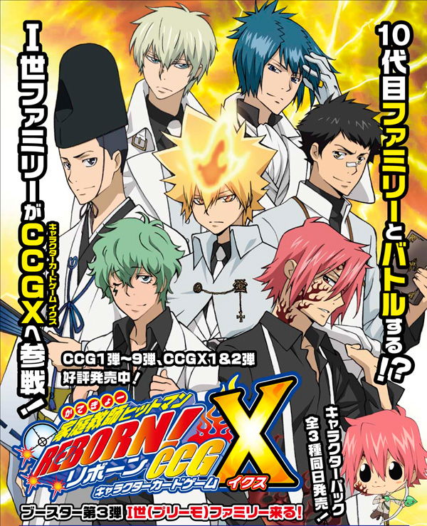 Katekyo Hitman Reborn Character Card Game X Volume 3 Reborn Wiki Fandom