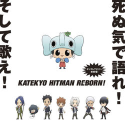 Katekyo Hitman Reborn !Ganma card Japanese Anime Very Rare F/S