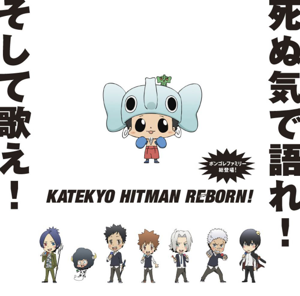 J-Anime Katekyo Hittoman Reborn Official Character Song Single 2[CD][with  OBI]