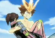 Tsuna rescata a Haru