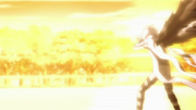 Byakuran Blown Away By Tsuna's Flames