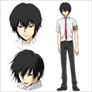 Hibari's character design.