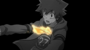 Tsuna Struck by the M White Dragon