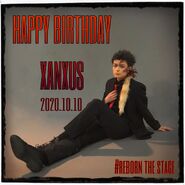 Xanxus secret bullet bday