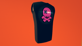 KO Skull Shirt (Pink) (From Laser Tag)