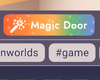 Magic door button