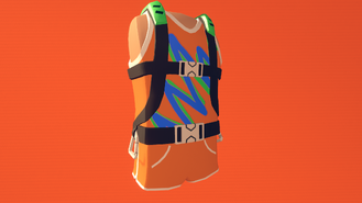 Runner Harness (Orange) (900 Tokens)