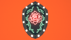 (RR+) Shield Skin (Electric Bloom): 2,000 Tokens