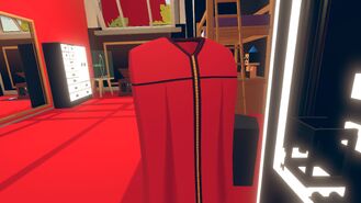 Red gown