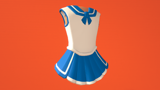 Anime Skirt (Blue) (6500 Tokens)