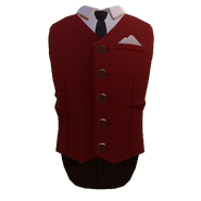 Formal Vest (Red) (700 Tokens)