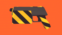 (New) Paintball Pistol Skin (Caution)