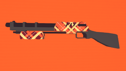 (New) Paintball Shotgun Skin (Plaid)