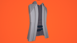 Resistance Trench Coat (White): 900 Tokens