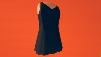 Formal Dress (Black) (800 Tokens)