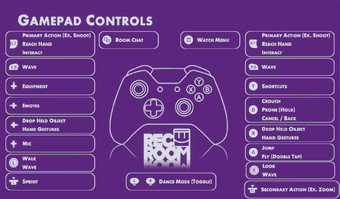 rec room ps4 controller controls