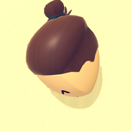 Back Bun Hair (1 Star)