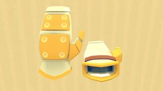 Knight Gauntlets (White) (from Golden Trophy)