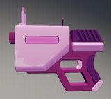 Pink Laser Pistol: This skin is obtained from a weekly challenge