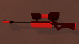 Red Paintball Sniper: This is the default paintball sniper rifle appearance for the red team