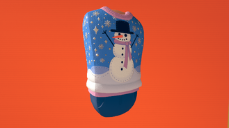 Winter Sweater (Snowman) (4 Star, 900 Tokens, Last obtainable _)