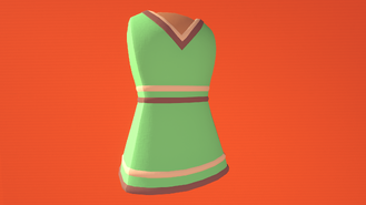 Cheerful Dress (Green) (300 Tokens)