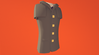 Detective Coat (Grey) (500 Tokens)