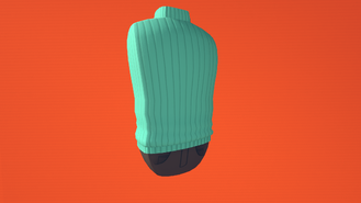 Turtleneck (Teal) (150 Tokens)