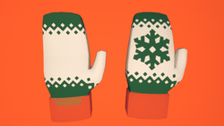 (New) Winter Mittens (Pine)