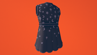 Moon & Stars Dress (900 Tokens)