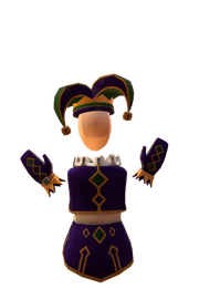 Jester set backwards