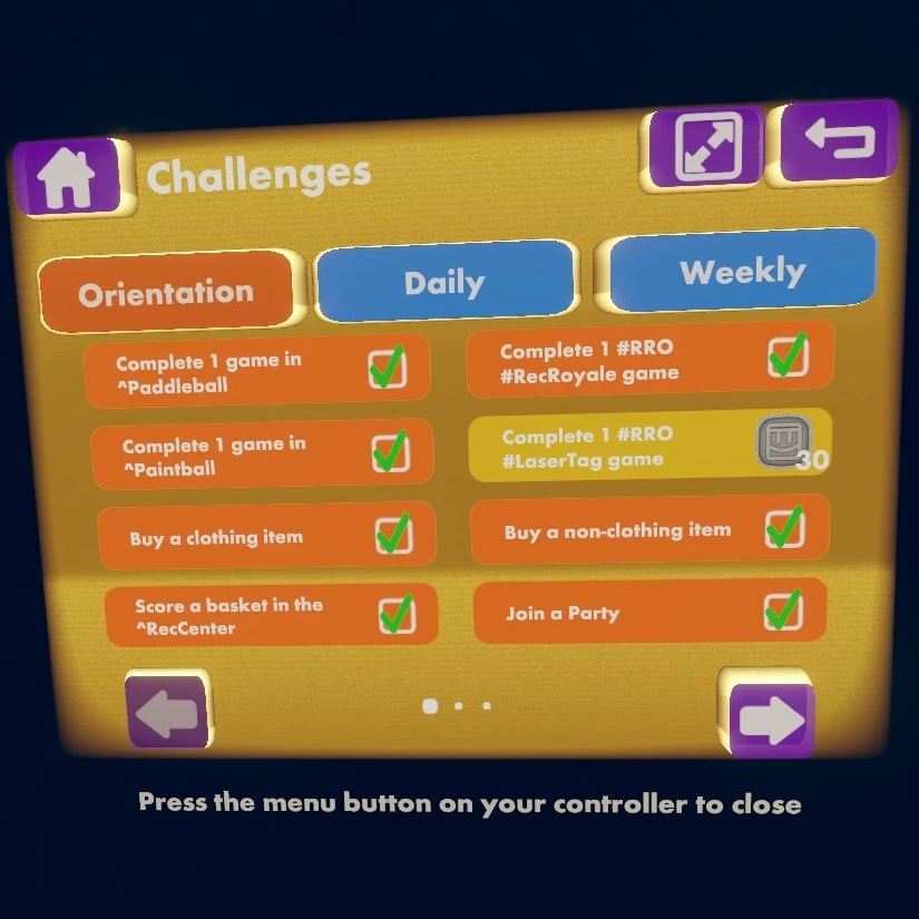 Challenges Rec Room Wiki Fandom
