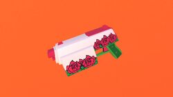 (New) Paintball Pistol Skin (Roses)
