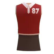 Field Hockey Uniform (Red) (400 Tokens)