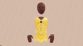 Flapper Dress (Gold) (800 Tokens)