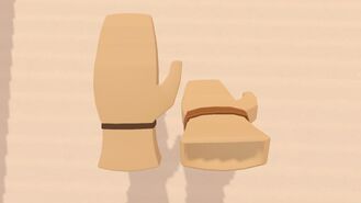 Safari Gloves (Tan) (2 Star, 100 Tokens)