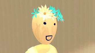 Flower Headband (Blue) (4 Star, Level 17, 750 Tokens)