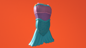 Mermaid Dress (8000 Tokens)